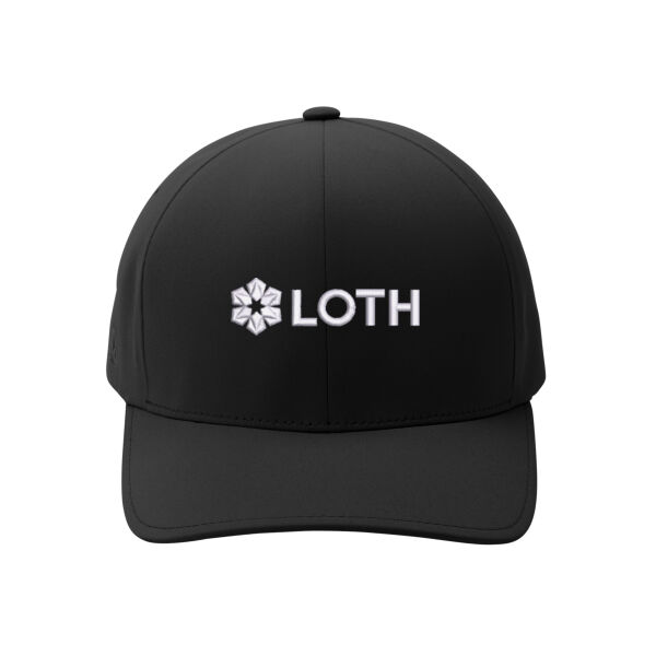 Embroidered Loth White Logo - Flexfit Delta ® Cap Thumbnail