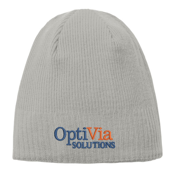 Embroidered Optivia Solutions - Knit Beanie Thumbnail
