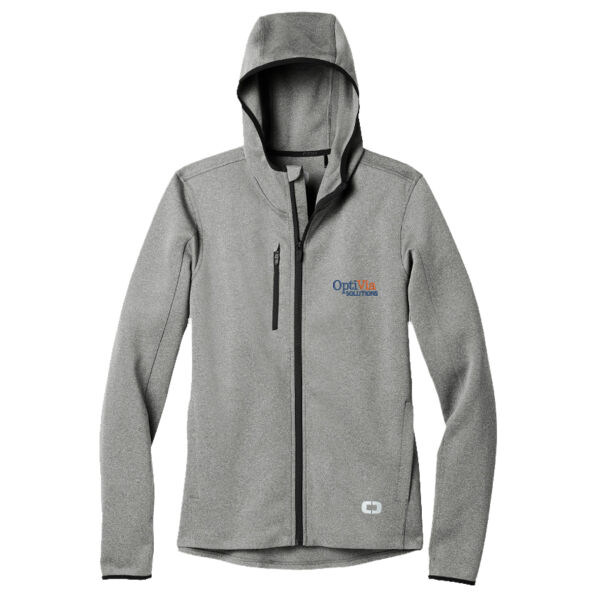 Embroidered Optivia Solutions - Stealth Full Zip Jacket Thumbnail