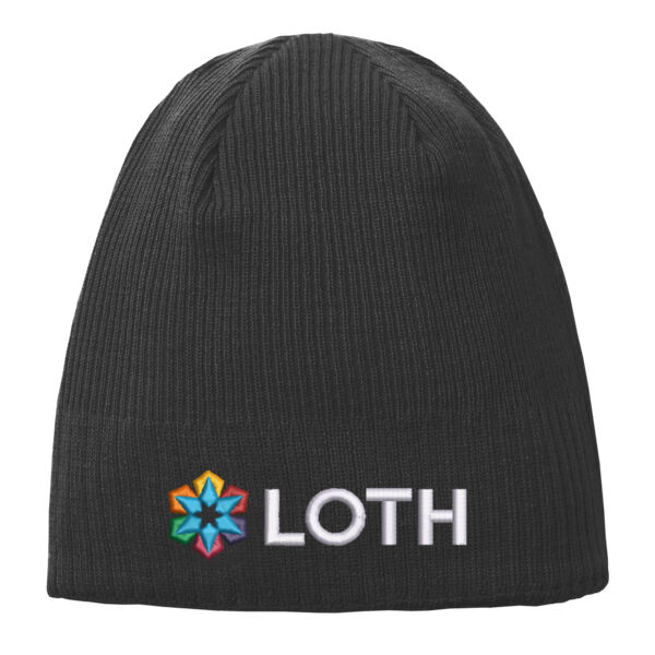 Embroidered Color LOTH Logo - Knit Beanie Thumbnail