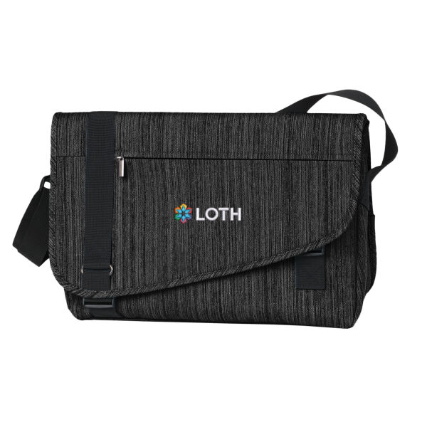Embroidered Color LOTH Logo - Crossbody Messenger Thumbnail